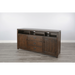 Sunny Designs  66" TV Console Tobacco Leaf - Bed & Sofa Hub