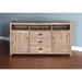 Sunny Designs  66" TV Console Weathered Brown - Bed & Sofa Hub