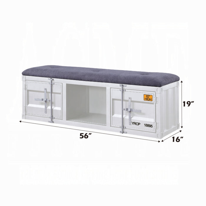 ACME Cargo Bench W/Storage - Bed & Sofa Hub