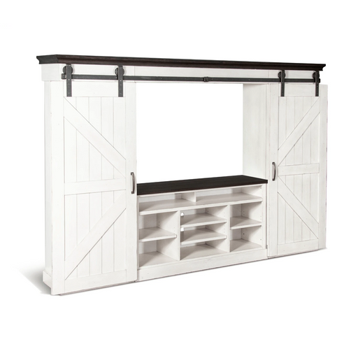 Sunny Designs Cottage House Entertainment Wall European Cottage - Bed & Sofa Hub