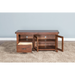 Sunny Designs Tuscany 54" TV Console Vintage Mocha - Bed & Sofa Hub