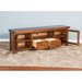 Sunny Designs Tuscany 74" TV Console Vintage Mocha - Bed & Sofa Hub