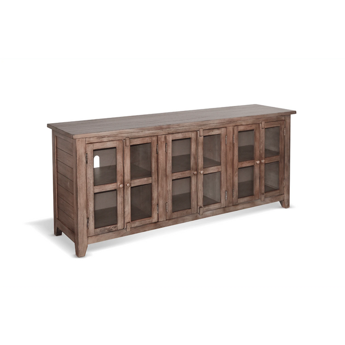 Sunny Designs 70" TV Console Buckskin - Bed & Sofa Hub