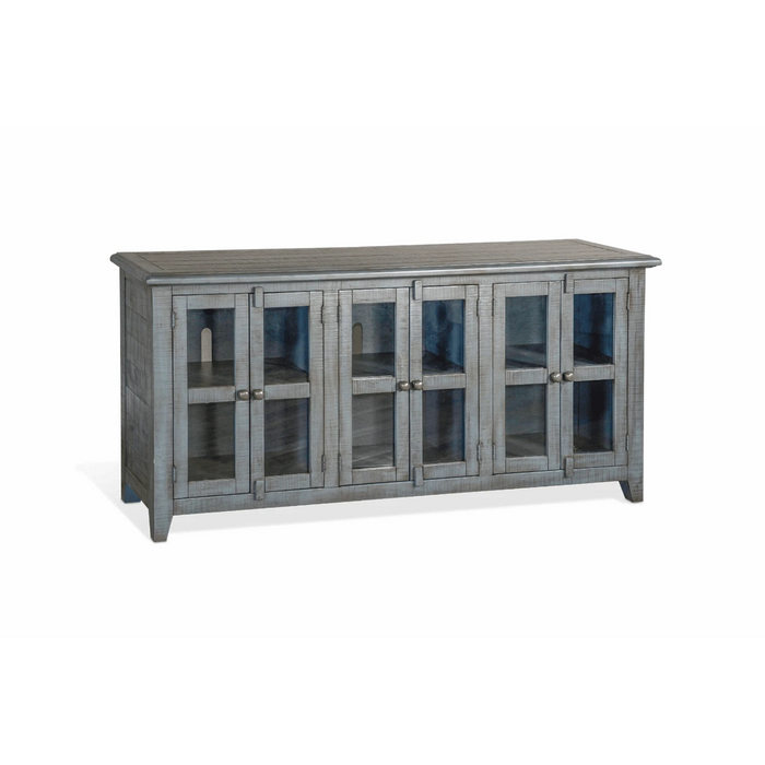 Sunny Designs Marina 70" TV Display Cabinet Little Boy Blue - Bed & Sofa Hub