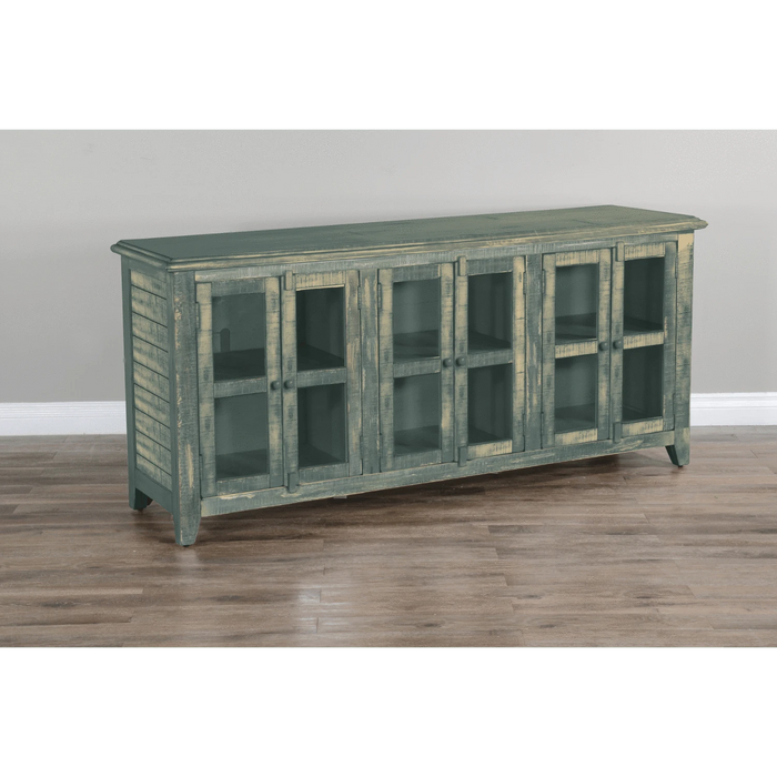 Sunny Designs Sea Grass 70" TV Console Sea Grass - Bed & Sofa Hub