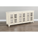 Sunny Designs White Sand 70" TV Console White Sand - Bed & Sofa Hub