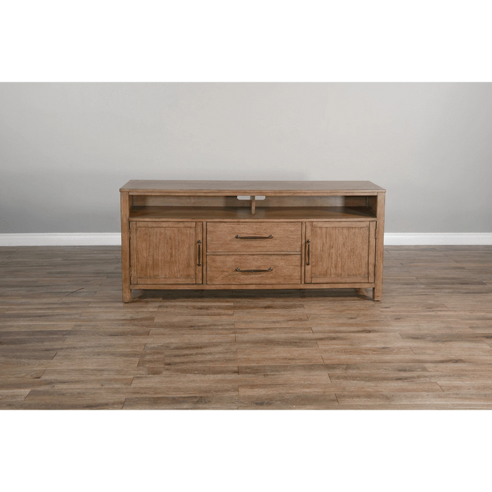 Sunny Designs 66" Console Buckskin - Bed & Sofa Hub