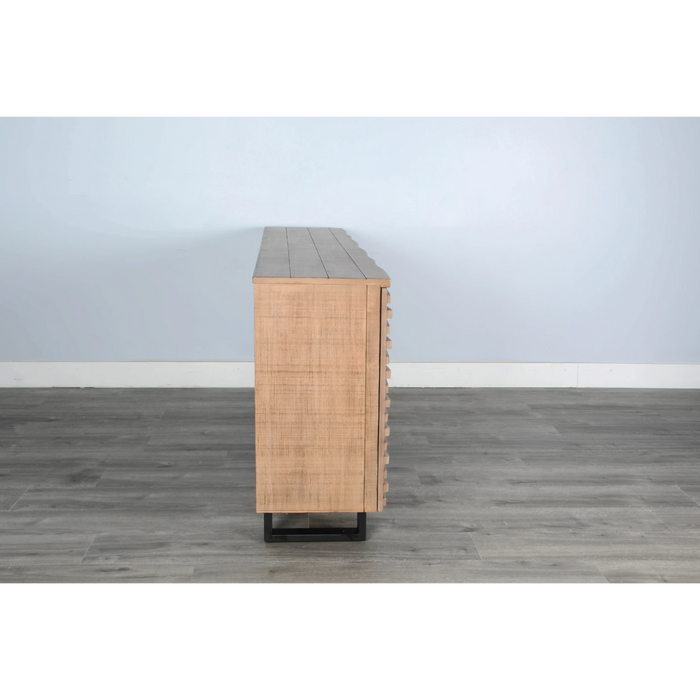 Sunny Designs 72" Media Console / Server Desert Rock - Bed & Sofa Hub