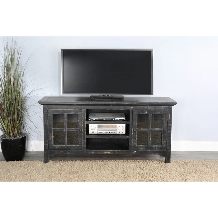Sunny Designs Black Sand TV Console Black Sand - Bed & Sofa Hub
