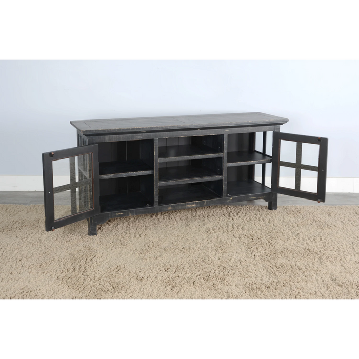 Sunny Designs Black Sand TV Console Black Sand - Bed & Sofa Hub