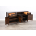 Sunny Designs Coffee Brown Media Console Coffee Bean - Bed & Sofa Hub