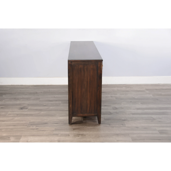 Sunny Designs 72" Media Console Coffee Bean - Bed & Sofa Hub