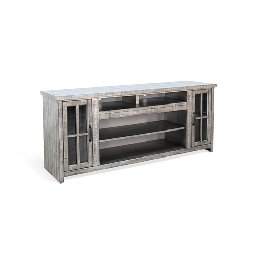 Sunny Designs Media Console  Alpine Grey - Bed & Sofa Hub