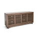Sunny Designs TV Console Buckskin - Bed & Sofa Hub