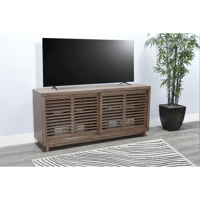 Sunny Designs TV Console Buckskin - Bed & Sofa Hub