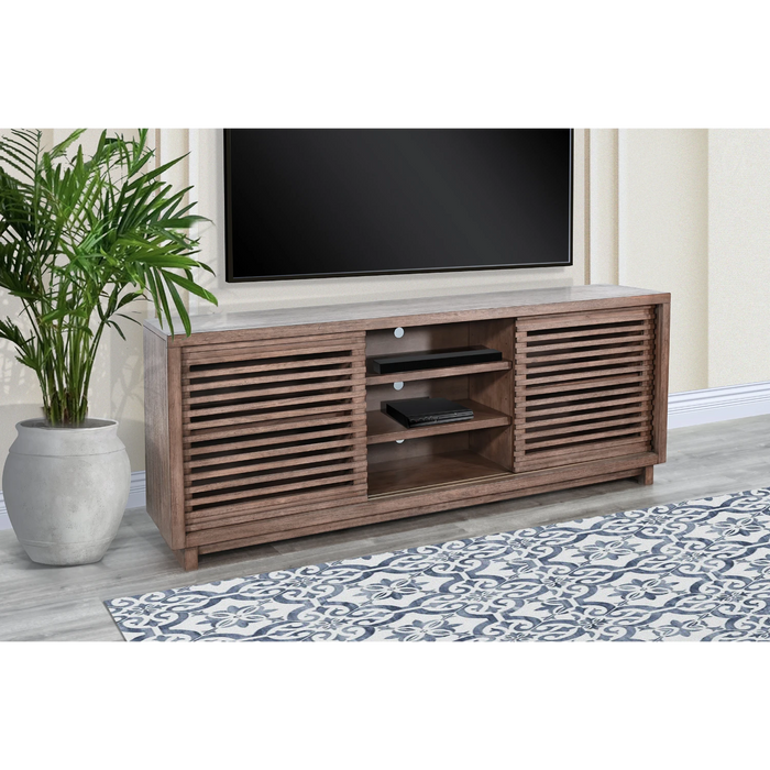 Sunny Designs TV Console Buckskin - Bed & Sofa Hub