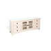 Sunny Designs 62" Media Console Marble White - Bed & Sofa Hub
