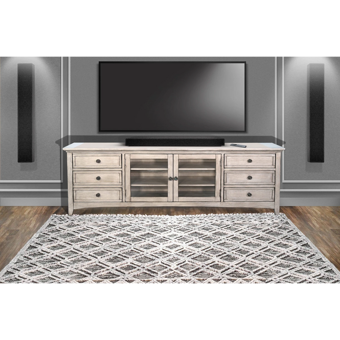 Sunny Designs 82" Media Console Urban Grey - Bed & Sofa Hub