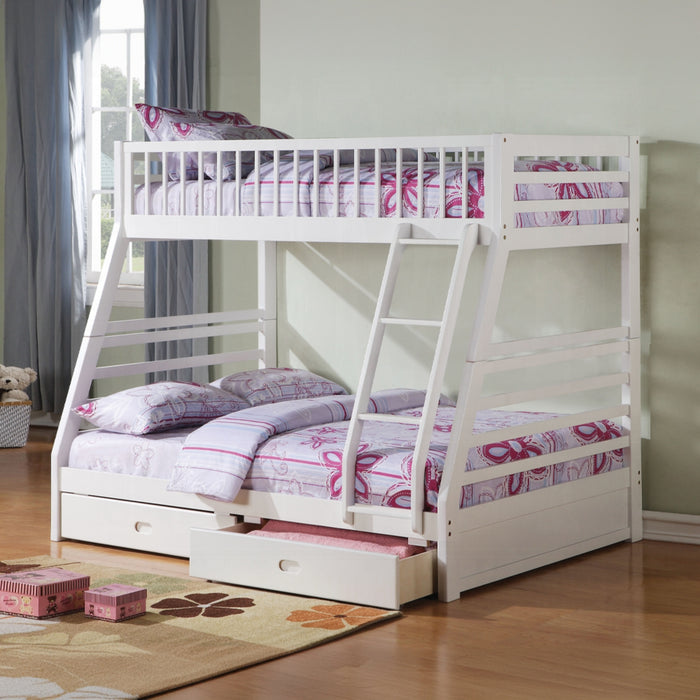 ACME Jason Twin/Full Bunk Bed W/Storage - Bed & Sofa Hub
