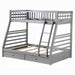 ACME Jason Twin/Full Bunk Bed W/Storage - Bed & Sofa Hub