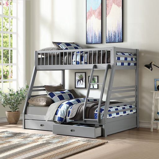 ACME Jason Twin/Full Bunk Bed W/Storage - Bed & Sofa Hub