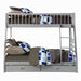 ACME Jason Twin/Full Bunk Bed W/Storage - Bed & Sofa Hub