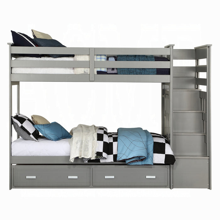 ACME Allentown Twin/Twin Bunk Bed W/Trundle & Storage - Bed & Sofa Hub