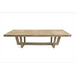 Maxima House Solid Oak Wood Dining Table Kamelot-Iii - Bed & Sofa Hub