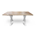 Maxima House Solid Wood Dining Table Natur-X40 - Bed & Sofa Hub