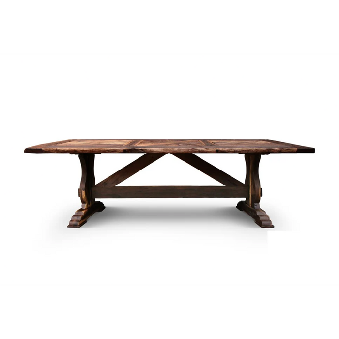 Maxima House ROLDVIN Solid Wood Dining Table - Bed & Sofa Hub