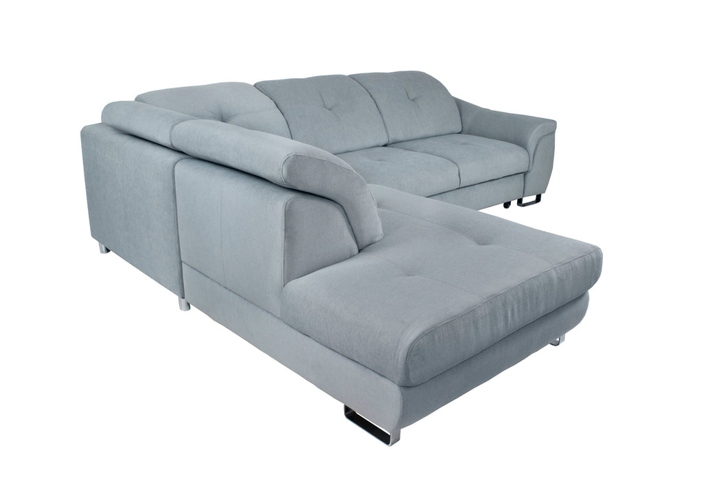 Maxima House Sleeper Sectional Sofa NOBILIA with Storage BEN004 - Bed & Sofa Hub