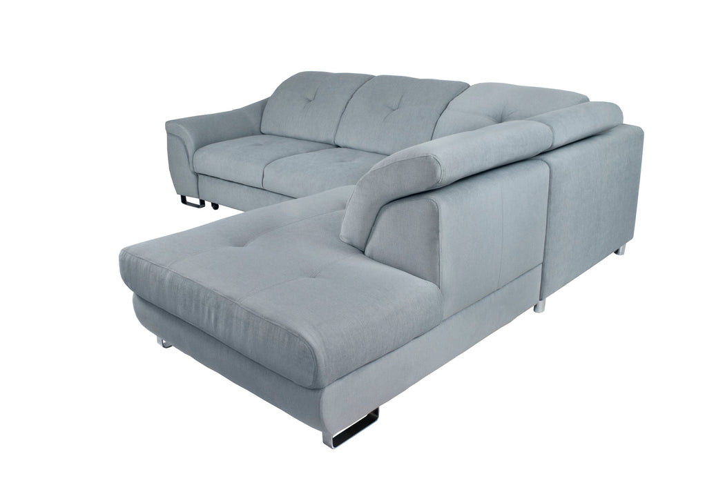 Maxima House Sleeper Sectional Sofa NOBILIA with Storage, Right BEN003 - Bed & Sofa Hub