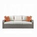 ACME Salena Patio Sofa W/2 Pillows & 2 Ottomans - Bed & Sofa Hub