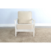 Sunny Designs Marina Mid-Century Chair White Sand - Bed & Sofa Hub