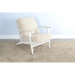 Sunny Designs Marina Mid-Century Chair White Sand - Bed & Sofa Hub