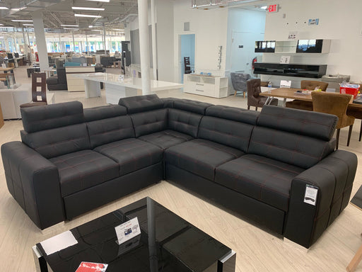 Maxima House Sleeper Sectional IRYS with storage and FULL size sleeper, Right Dolm018 - Bed & Sofa Hub