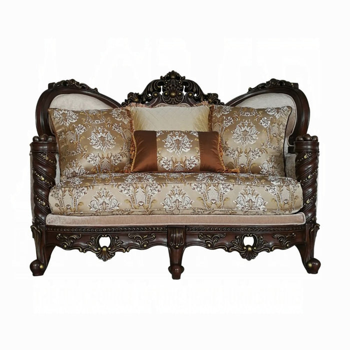 ACME Devayne Loveseat W/4 Pillows(Same Lv01583) - Bed & Sofa Hub
