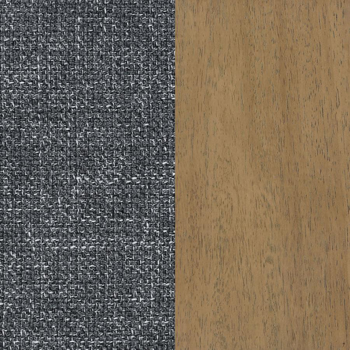 Coaster Persia Upholstered Track Arm Sectional Sofa Grey - Bed & Sofa Hub