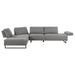 Coaster Arden Upholstered Sectional Sofa with Adjustable Back Taupe - Bed & Sofa Hub