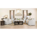 Coaster Rainn 3-piece Boucle Upholstered Sloped Arm Sofa Living Room Set Latte - Bed & Sofa Hub