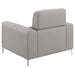 Coaster Glenmark 3-piece Upholstered Track Arm Sofa Living Room Set Taupe - Bed & Sofa Hub