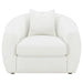 Coaster Isabella 3-piece Faux Sheepskin Upholstered Sofa Living Room Set Natural - Bed & Sofa Hub