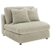 Coaster Blaine Upholstered Reversible Chaise Sectional Sofa Sand - Bed & Sofa Hub