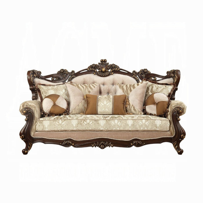 ACME Shalisa Sofa W/7 Pillows(Same Lv01585) - Bed & Sofa Hub