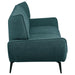Coaster Acton 3-piece Upholstered Flared Arm Sofa Living Room Set Teal Blue - Bed & Sofa Hub