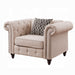 ACME Aurelia Chair W/Pillow - Bed & Sofa Hub