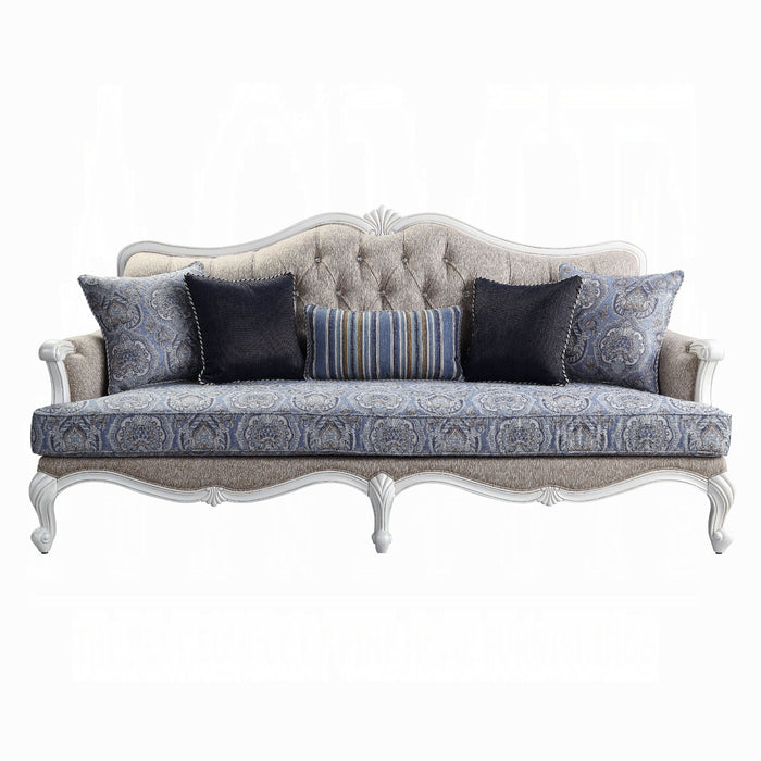 ACME Ciddrenar Sofa W/5 Pillows - Bed & Sofa Hub