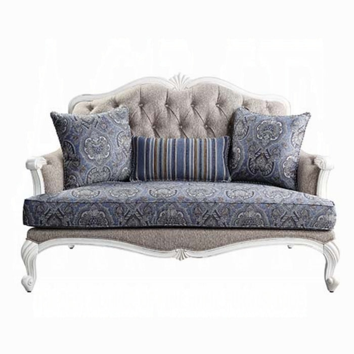 ACME Ciddrenar Loveseat W/3 Pillows - Bed & Sofa Hub
