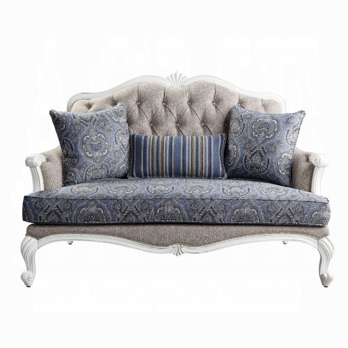 ACME Ciddrenar Loveseat W/3 Pillows - Bed & Sofa Hub