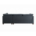 ACME Laurissa Sectional Sofa & Ottoman W/2 Pillows - Bed & Sofa Hub